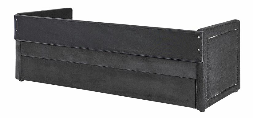 Jednostruki krevet 200 x 90 cm Mimza (siva)