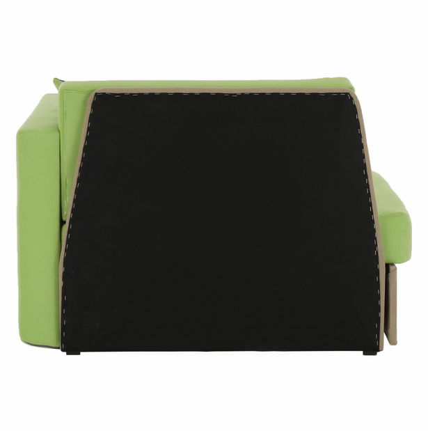 Kanapé gyerekeknek Kubos zöld + bézs (J)