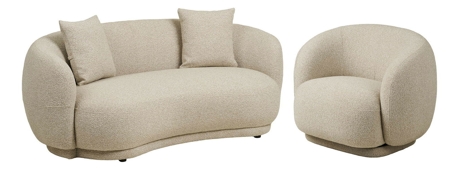 Set canapele 2+1 Havoria 3 (nisip)