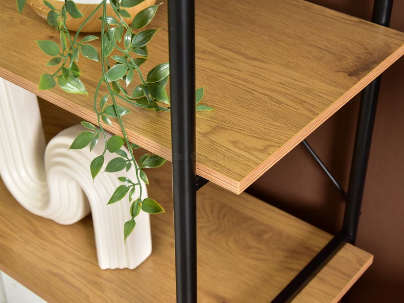 Raft Almasa A3 (marmură albă + negru)