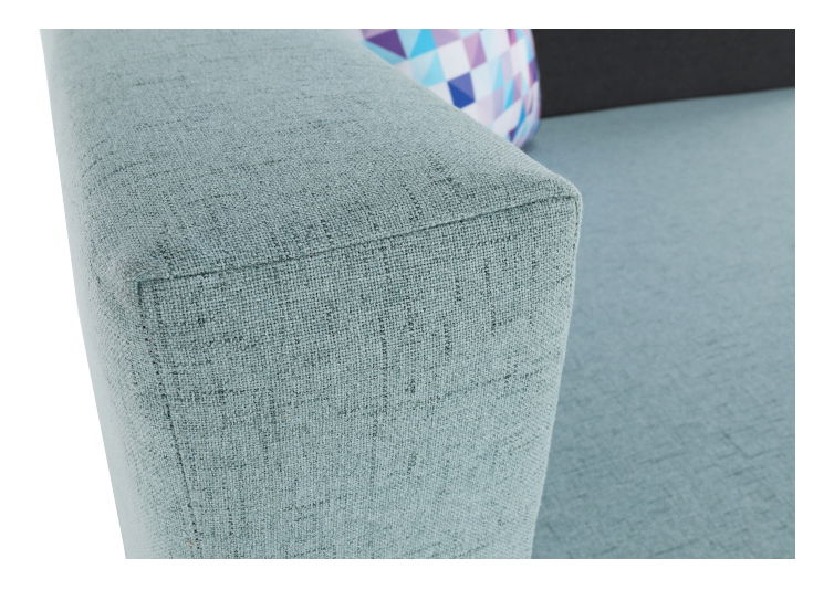 Canapea Belanna (Mentol + gri)