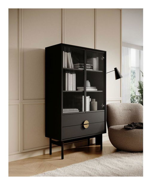 Vitrina Stellia S6 (crna)