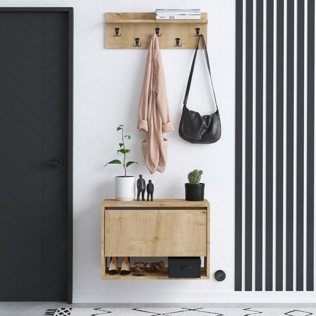 Mobilier hol Aliex 1 (stejar)