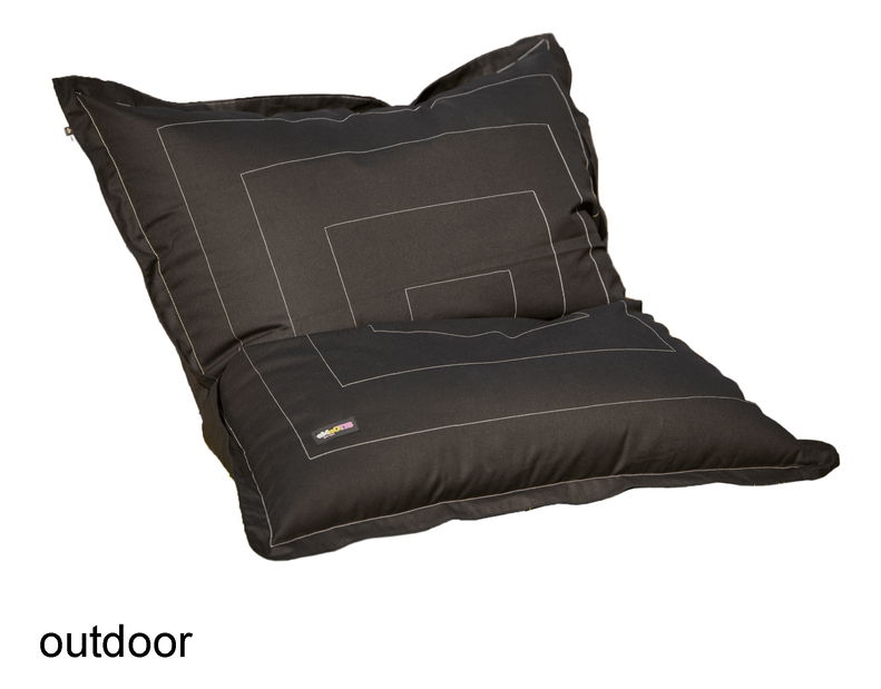 Fotoliu puf Balduin (gri închis)