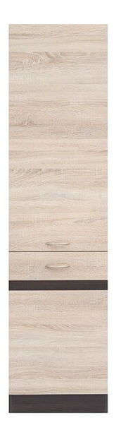 Kuhinjski ormarić za namirnice Junona line D2D/50/195/L (hrast sonoma + Wenge)