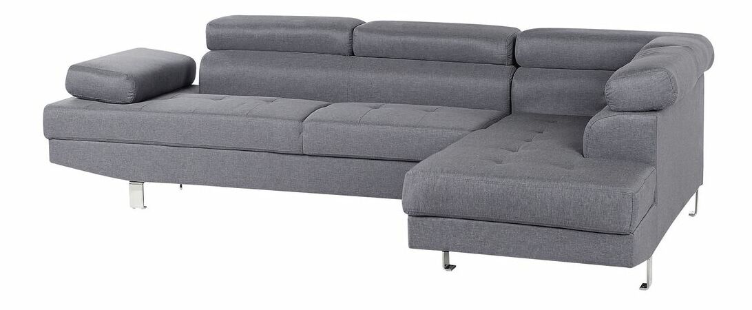 Rohová sedačka Notrale (sivá) (P)