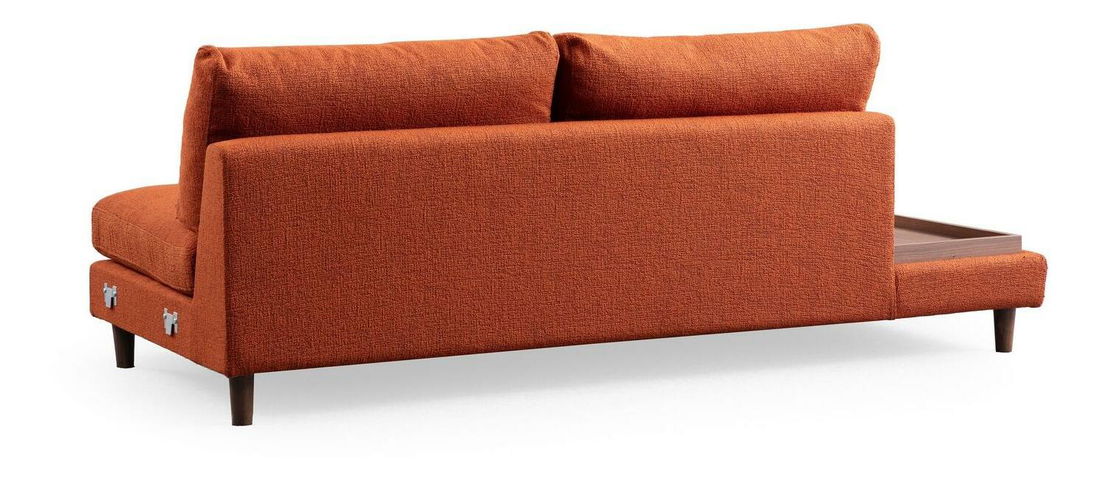 Colțar Tuleppo (Portocaliu + Nuc)