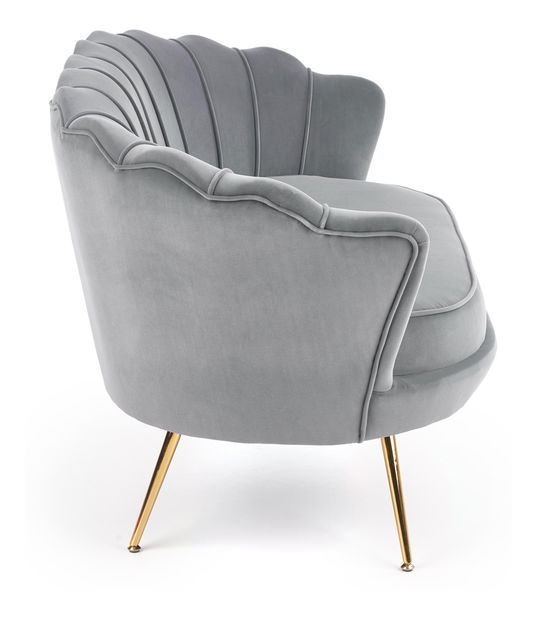 Canapea Altha XL (gri + Auriu)