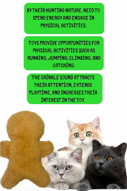 Hračka pre zviera Miyana 1 (hnedá)