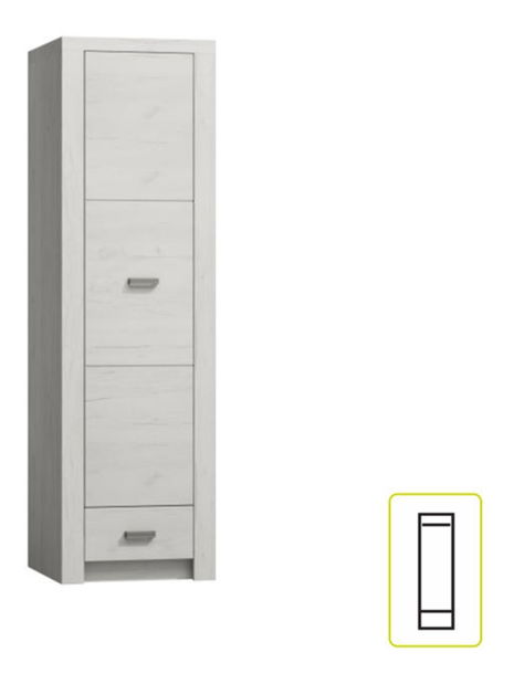 Dulap de haine Inneas 02 (arin alb)