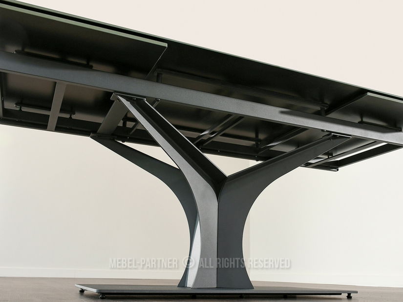 Masă sufragerie Entornaban (verde + negru)