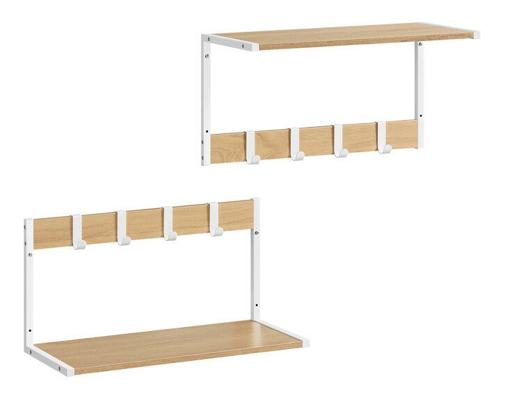 Set 2 ks vešiakových panelov Euforia (béžová)