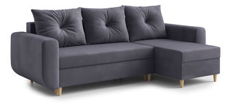 Colțar Eugenie (D) (gri închis)