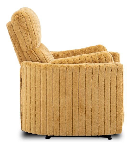 Polohovacie kreslo Reunirse (horčicová) 