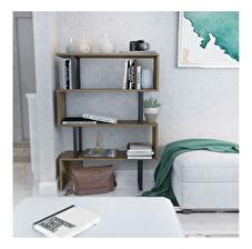 Raft Adrianne (stejar + negru)