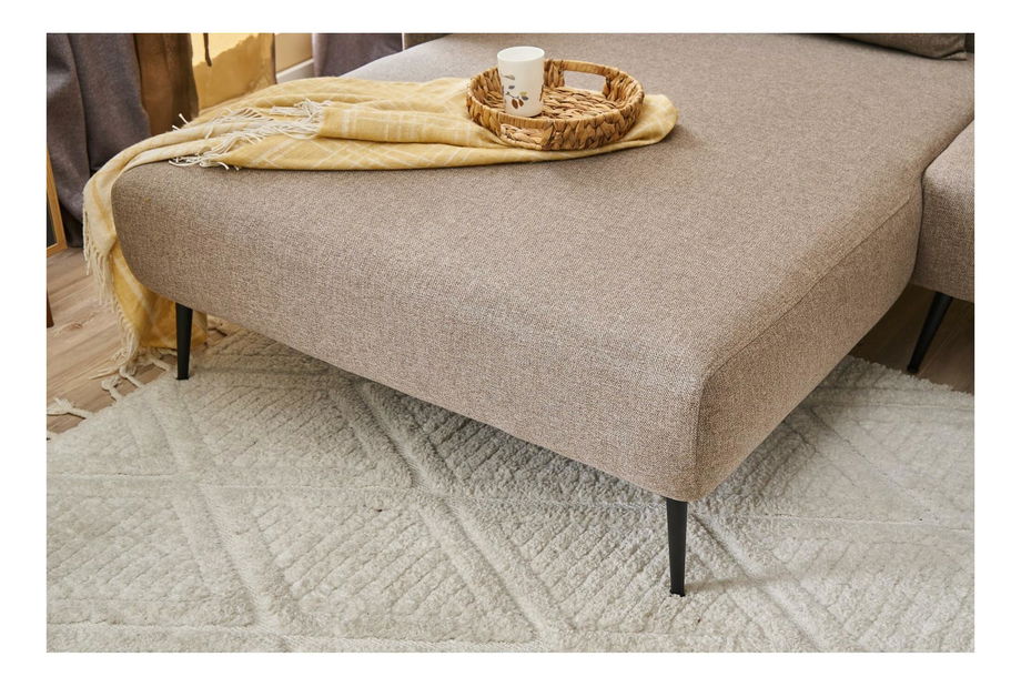 Sarokkanapé Revosatta (B) (barna + fekete)