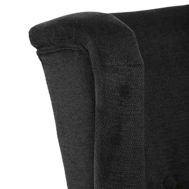 Füles fotel Aislante (fekete)