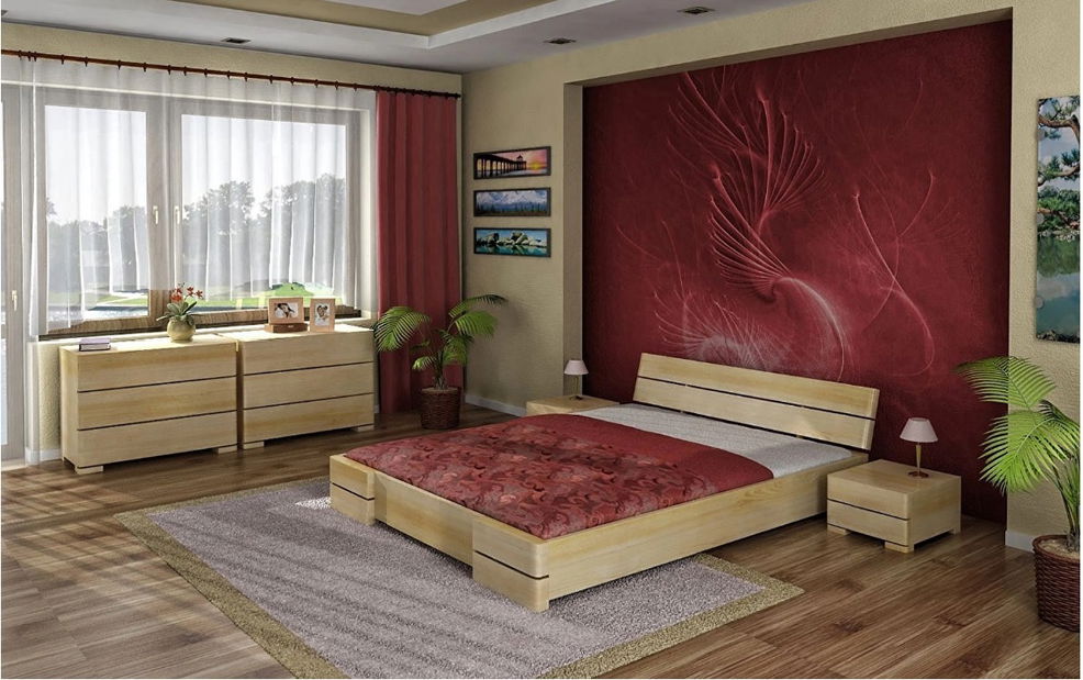 Hálószoba Lorenskog 3-2 (fenyő)