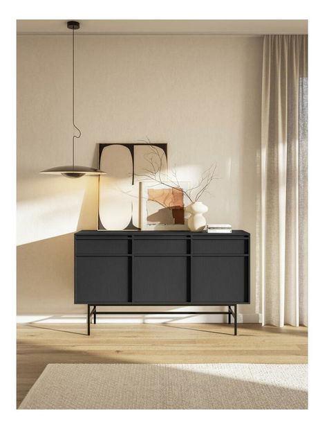 Komoda Evane E10 (crna)