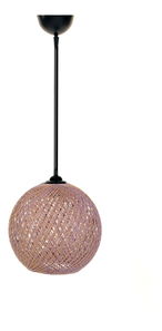 Stropné svietidlo Clamonerta 2 (fialová + hnedá)