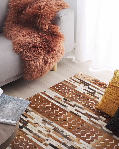 Tepih 160 x 230 cm HARUL (smeđa)