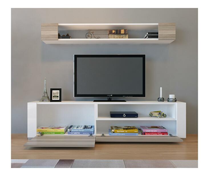 Mobilier living Ariell (Alb + cordoba) 