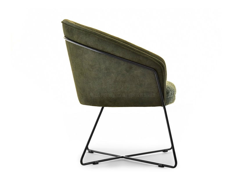 Fotoliu relax Lagooza (verde + negru)