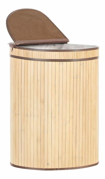 Kôš na bielizeň Brigitta (svetlé drevo)