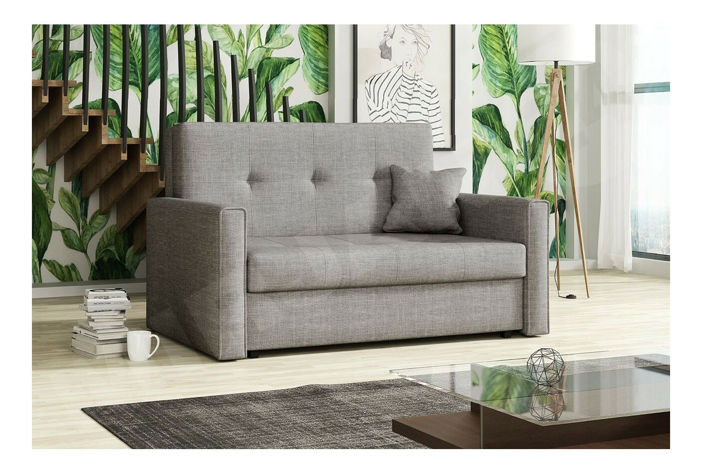 Rozkladacia pohovka Carivia Bis II (Spirit 03) (s úl. priestorom)