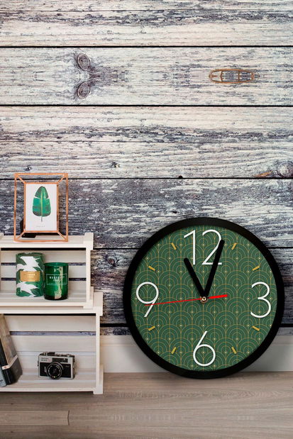 Nástenné hodiny Artana 7 (zelená)