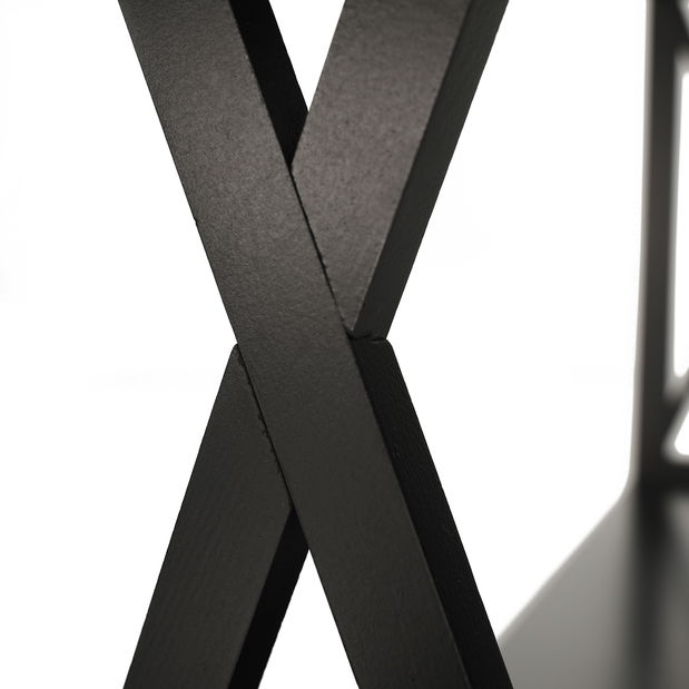 Konzolasztal Agnes (fekete)