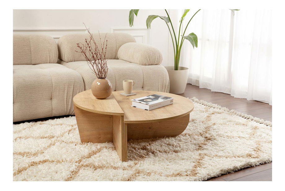 Măsuță de cafea Oronerro 1 (Stejar)