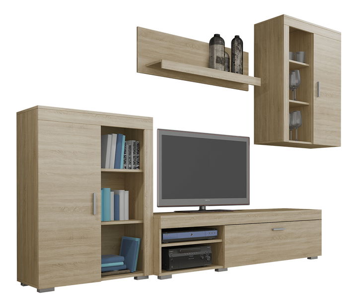 Obývacia stena Mystic (dub sonoma)