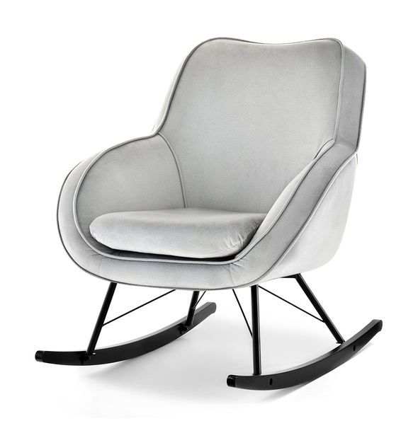 Fotoliu relax Coccolisimo (gri + negru)