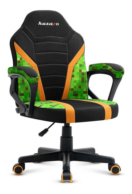 Dječja gaming stolica Rover 1 (crna + zelena)