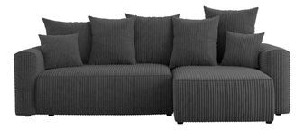 Colțar Denia (D) (gri închis)