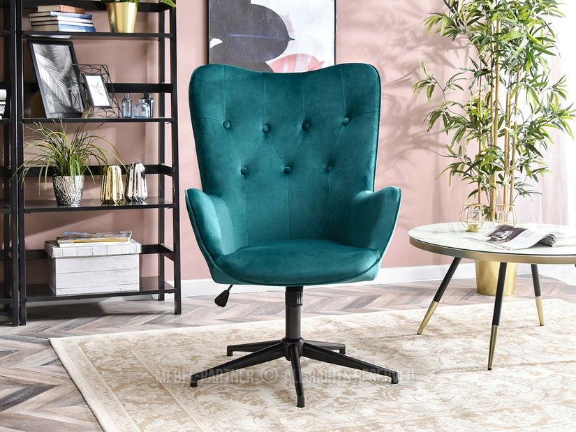 Fotoliu Truni (turcoaz + negru)