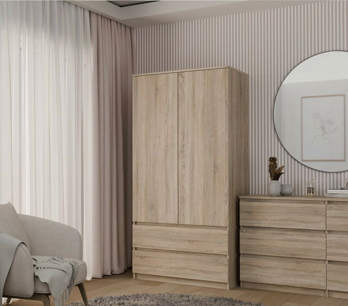 Dulap de haine Musecalo 1 (stejar sonoma)