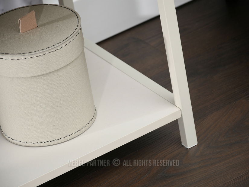 Nočný stolík Entrevista (krémová)