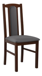 Blagovaonska stolica Dalam VII (orah + tamnosiva)