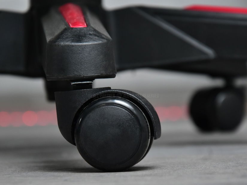 Kreslo Icco (červená + čierna)