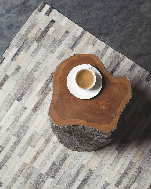 Koberec 140 cm Ahar (pieskovo béžová)