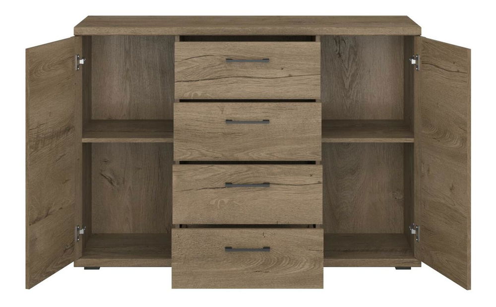 Komoda Clinecas (hrast lefkas) 