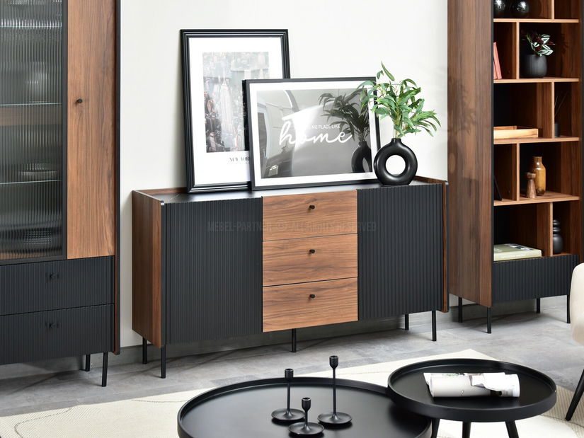 Mobilier birou Presuntos 2 (negru)