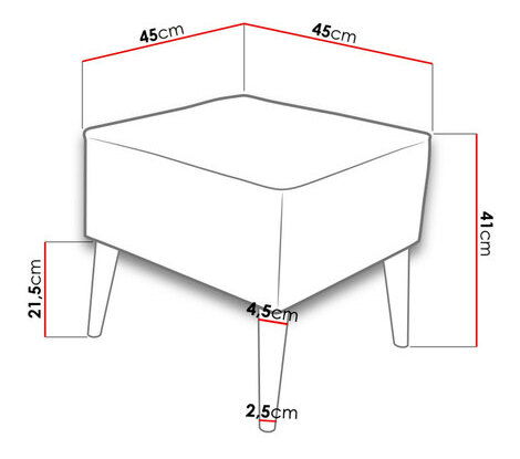 Taburete Fendora (Alfa 01)