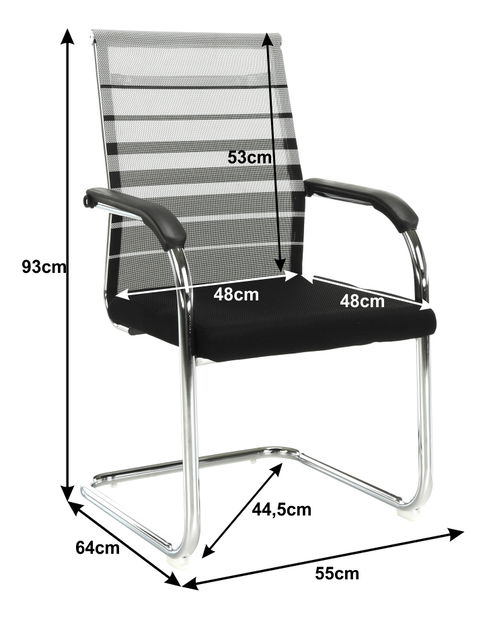 Irodai szék Esso (szürke)