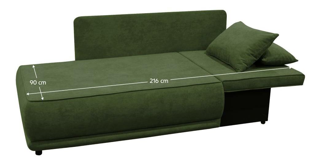 Canapea Lestat (verde) (D)