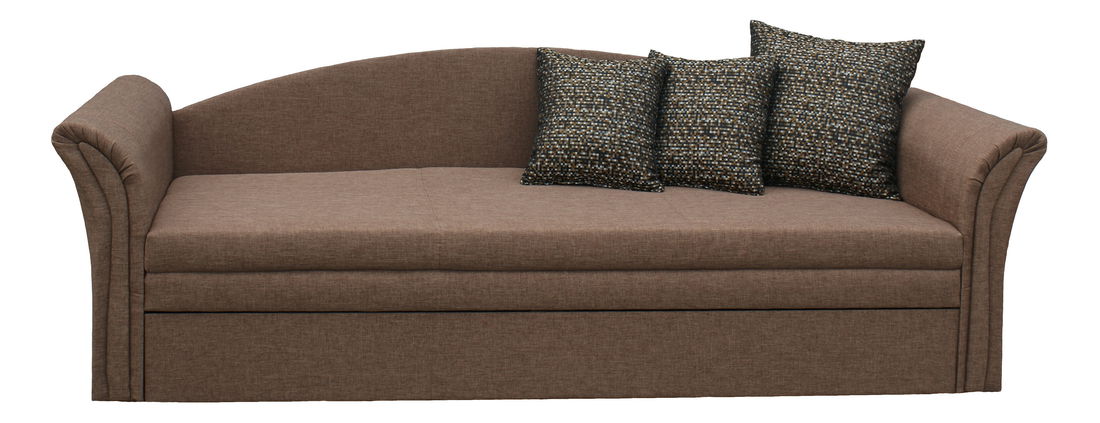 Pohovka trojsedačka Blossom hnedá