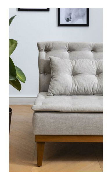 Set canapea fotoliu Fiorucci (crem)