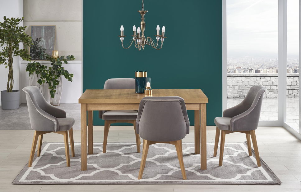 Jedálenský stôl Torego (dub riviera) (pre 6 až 8 osôb)